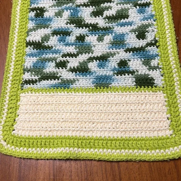 Handmade Set of Four (4) Crochet Placemats Runners - Picture 11 of 13